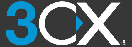 3CX logo grey_background